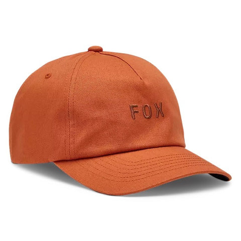 Fox Racing Wordmark Women's Adjustable Hat - Atomic Orange