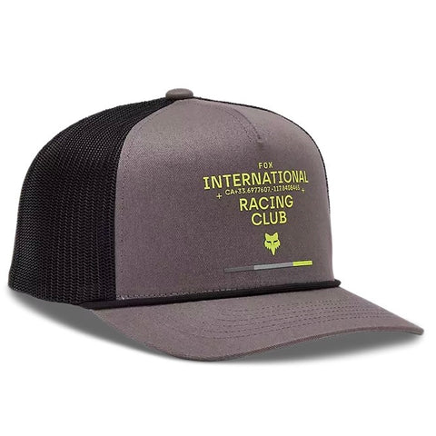 Fox Racing Numerical Snapback Hat - Pewter