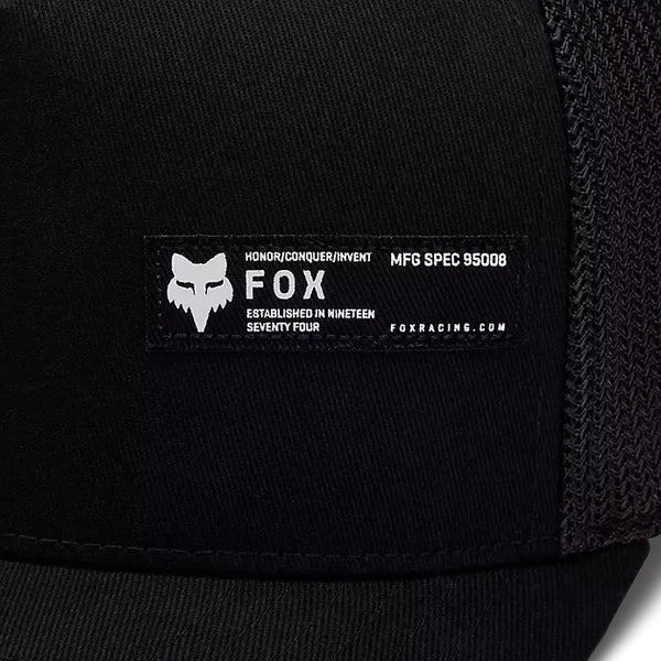 Fox Racing Barge Flexfit Hat - Black