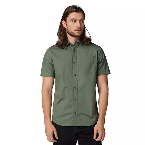 Fox Racing Roger Men's Woven Short Sleeved Button-up Shirt - 2 Colors