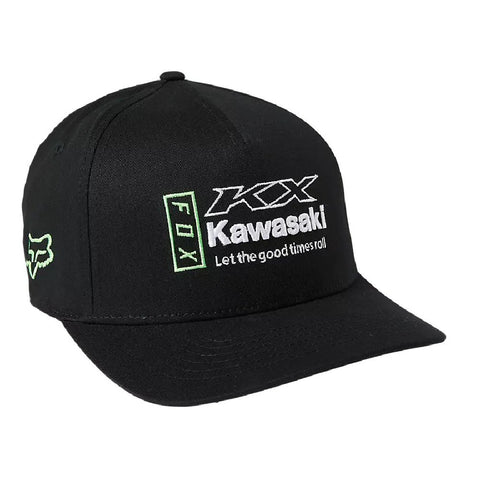 Fox Racing Kawasaki x Fox FlexFit Hat - Black