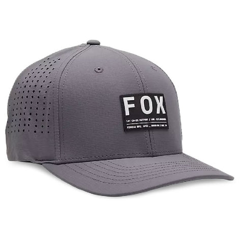 Fox Racing Non Stop Tech Flexfit Hat - Steel Grey