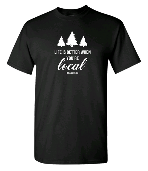 Officially Licensed Grand Bend Locals Tree Hugger T-Shirt