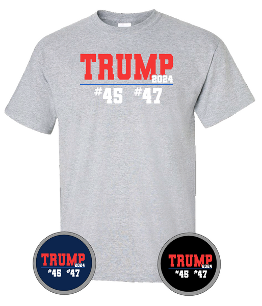 Trump 2024 #45 #47 T-Shirt