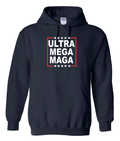 Trump ULTRA MEGA MAGA Trump 2024 Hoodie