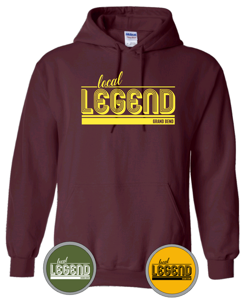 Officially Licensed Grand Bend Local Legends Retro Hoodie