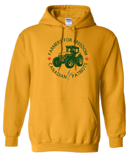 Canadian Patriot Farmers For Freedom Hoodie