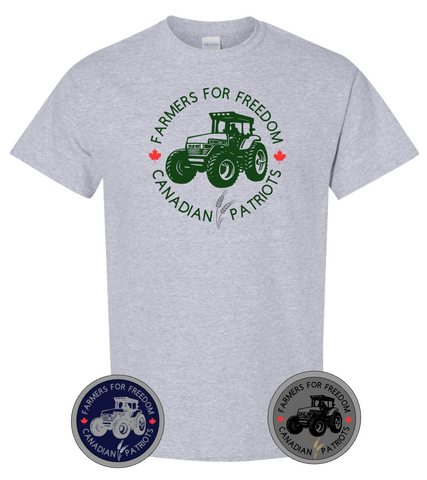 Canadian Patriot Farmers For Freedom T-Shirt