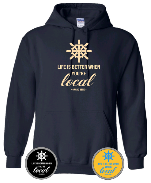 Officially Licensed Grand Bend Locals Guide Me Hoodie