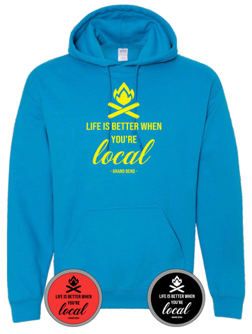 Officially Licensed Grand Bend Locals Light My Fire Hoodie