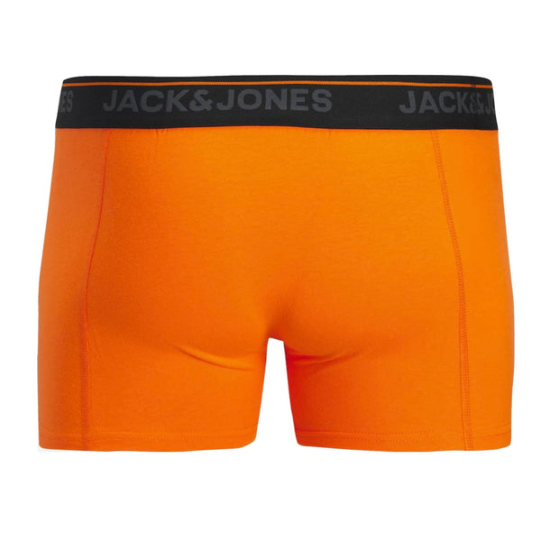 Jack & Jones Men's 3 Pack Cotton Trunks - Theodore
