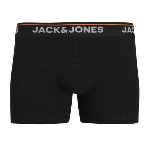 Jack & Jones Men's 3 Pack Cotton Trunks - Theodore