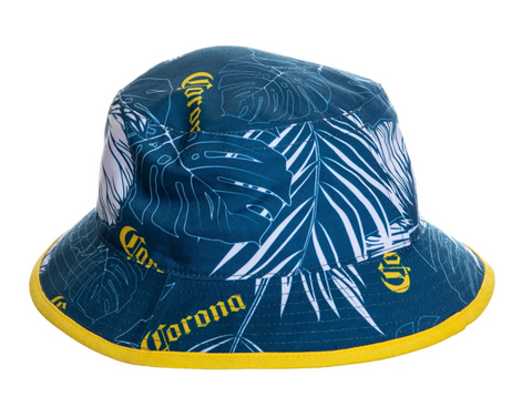 Officially Licensed Corona Bucket Hat -  Palm Label Design