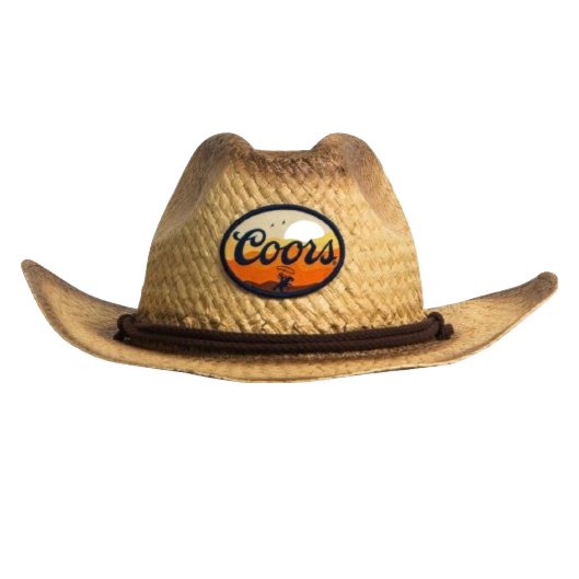 Officially Licensed Coors Bucking Sunset Cowboy Hat