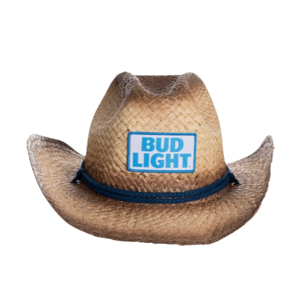 Officially Licensed Bud Light Cowboy Hat Tan