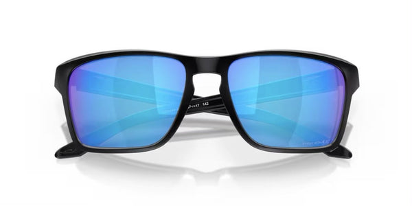 Oakley Sylas Sunglasses - Matte Black Frame/Prizm Sapphire Polarized Lenses