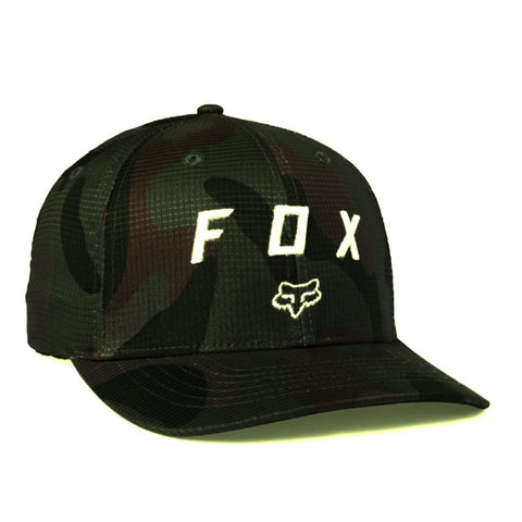 Fox Racing Vzns Camo Tech Flexfit Hat - Green Camo