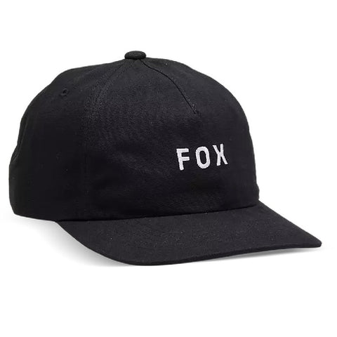 Fox Racing Wordmark Women's Adjustable Hat - Black