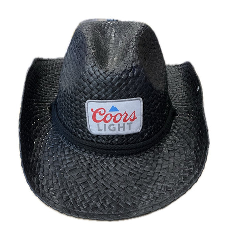 Officially Licensed Coors Light Cowboy Hat - Black