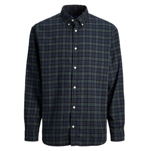 JACK&JONES PLUS Heren Jjjoshua Fall Flannel Shirt Ls Pls Vrijetijdshemd, Goopenhablauw, 4XL JACK&JONES PLUS Heren Jjjoshua Fall Flannel Shirt Ls Pls Vrijetijdshemd, Goopenhablauw, 4XL