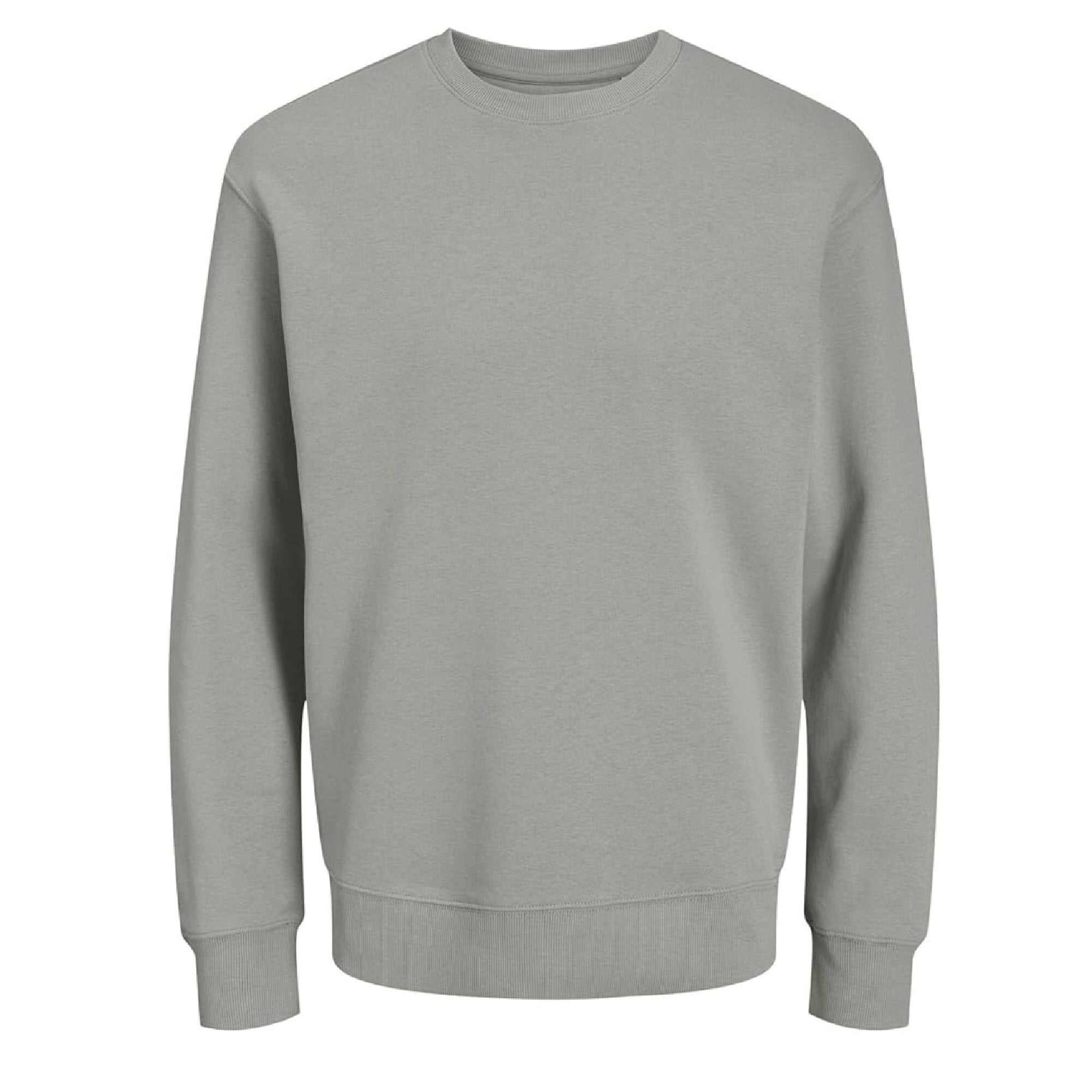 Jack & Jones Essential Urban Edge Crewneck Sweater - Ultimate Grey