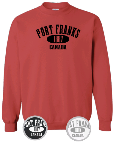 Ontario's West Coast - Port Franks - Varsity Classic Crewneck Sweater