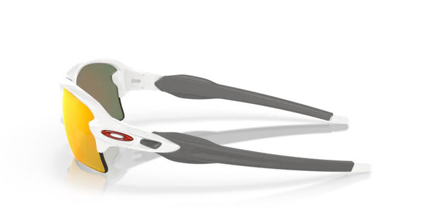 Oakley Flak 2.0 XL Sunglasses - Polished White Frame/Prizm Ruby Lenses