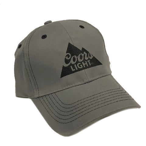 Officially Licensed Coors Light Classic Low Structure Cap - Medium Grey