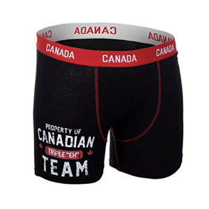 Men's Canada Boxer Brief -  Canadian 'Triple Eh' Team Design