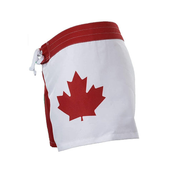 Women's Canada Flag Boardshorts