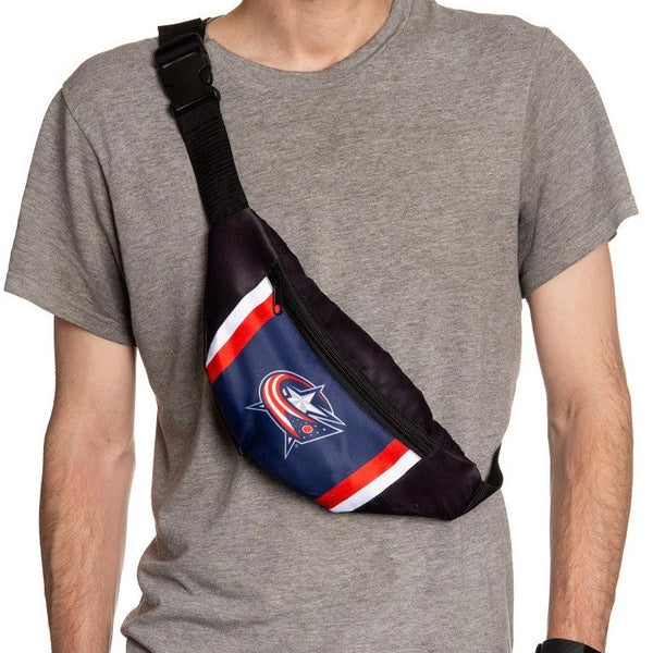 Officially Licensed NHL Fanny Pack - Columbus Blue Jackets