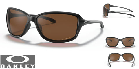 Oakley Cohort Women's Sunglasses - Matte Black Frame/Prizm Tungsten Polarized Lenses