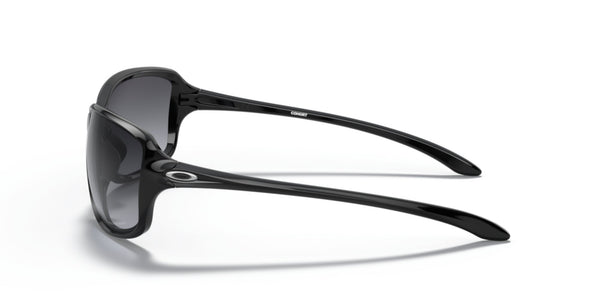 Oakley Cohort Women's Sunglasses - Polished Black Frame/Grey Gradient Polarized Lenses