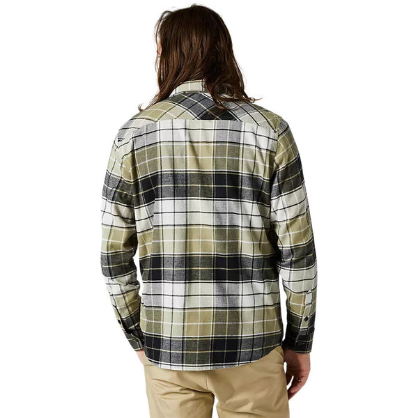 Fox Racing Grainz Men's Flannel Shirt- Barks