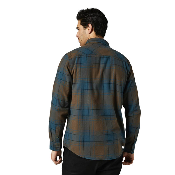 Fox Racing Traildust 2.0 Men's Flannel Shirt- Slate Blue