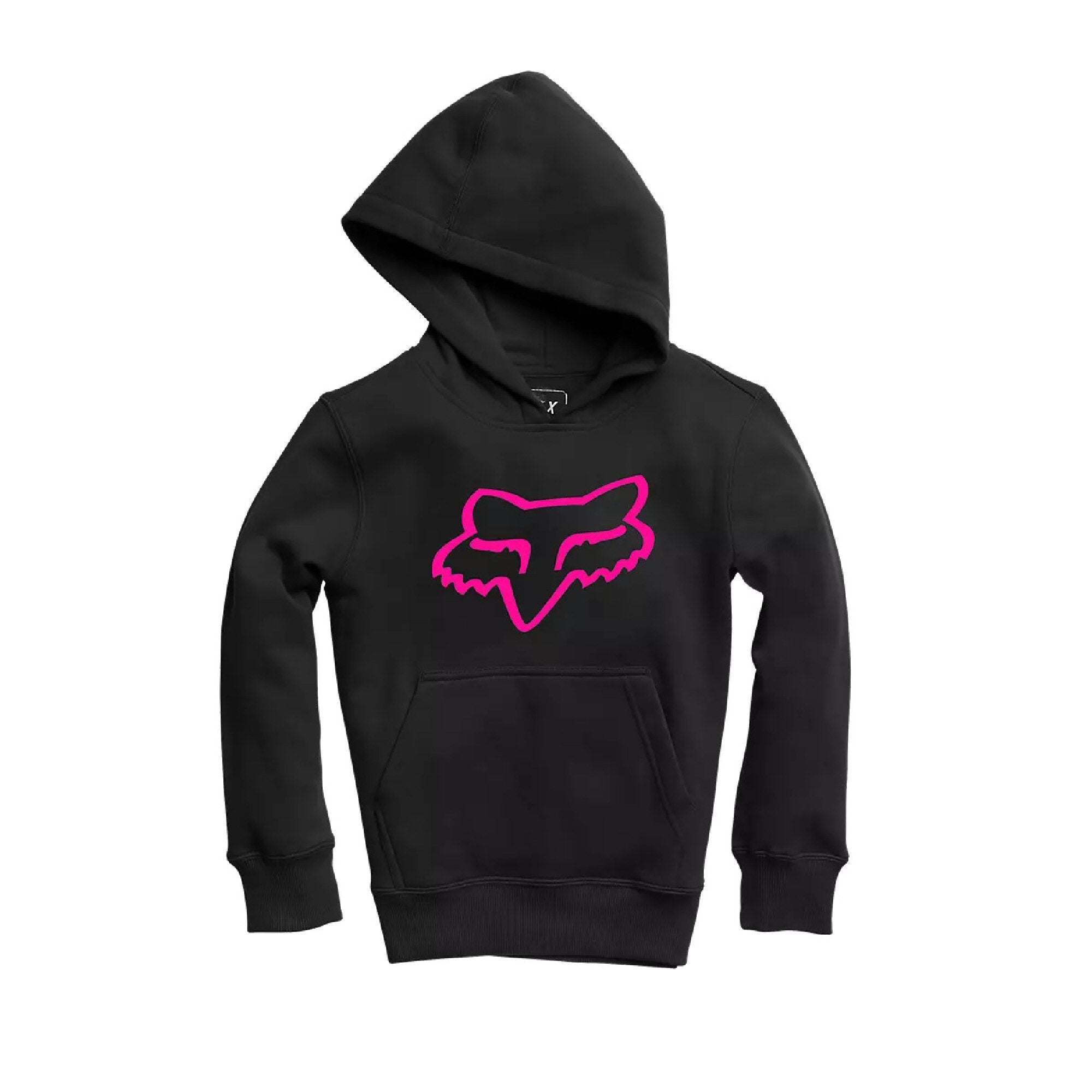 Fox Racing Youth Legacy Pullover Fleece Hoodie - Black/Pink
