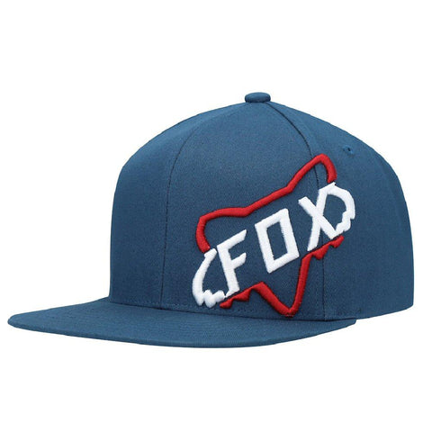Fox Racing Cyclops Snapback Hat - Dark Indigo/Red