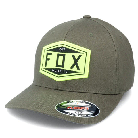 Fox Racing Emblem Flexfit Hat - Fatigue Green