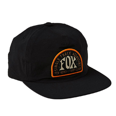 Fox Racing Single Track Snapback Hat - Black