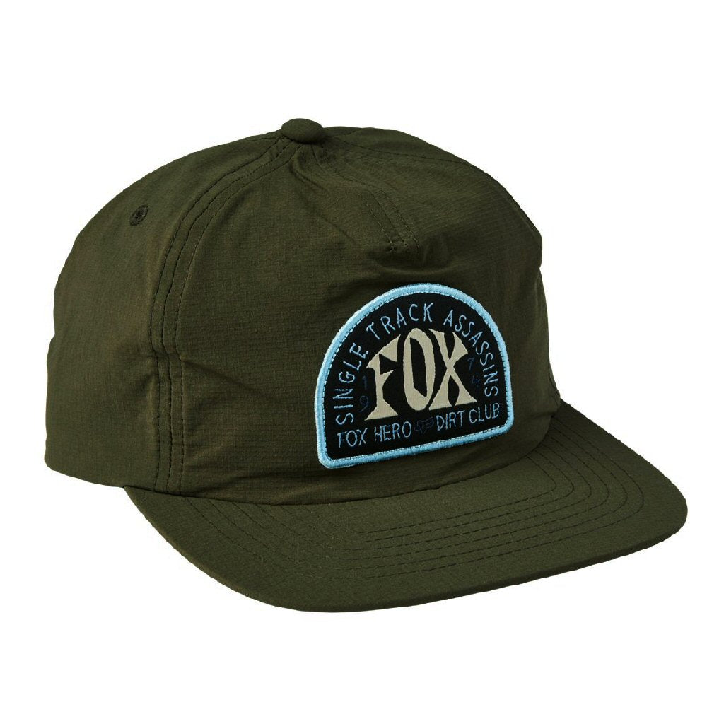 Fox Racing Single Track Snapback Hat - Fatigued Green