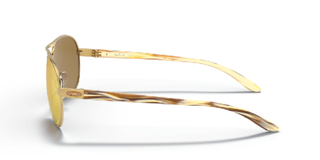 OAKLEY Feedback Polarized Sunglasses, Oo4079 Gold