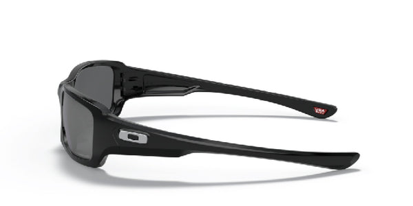 Oakley Fives Squared Sunglasses - Polished Black Frame/Black Iridium Lenses