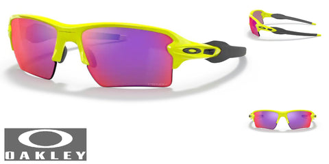 Oakley Flak 2.0 XL Sunglasses - Tennis Ball Yellow Frame/Prizm Road Lenses