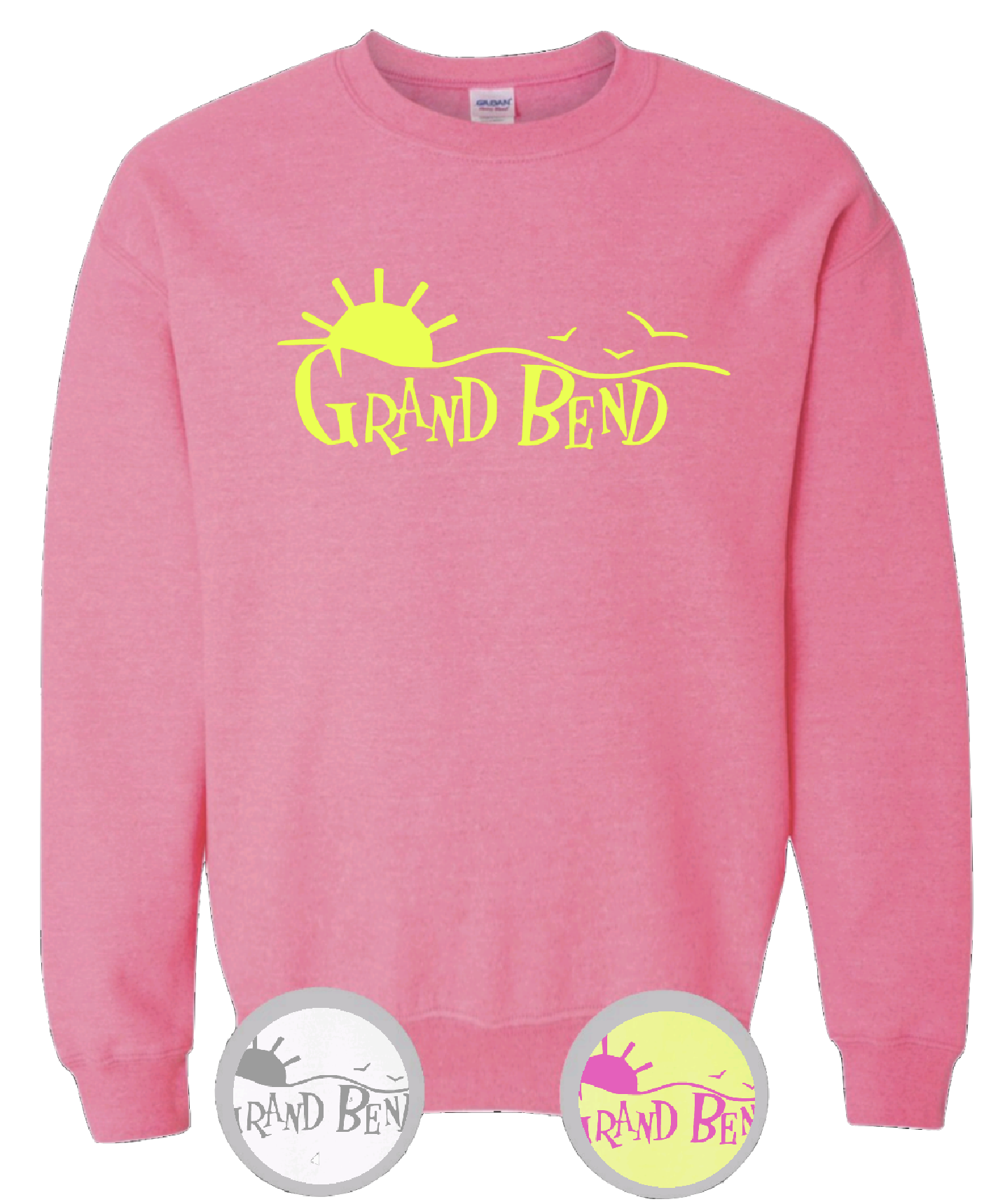 Ontario's West Coast - Grand Bend - Iconic Town Logo Crewneck Sweater