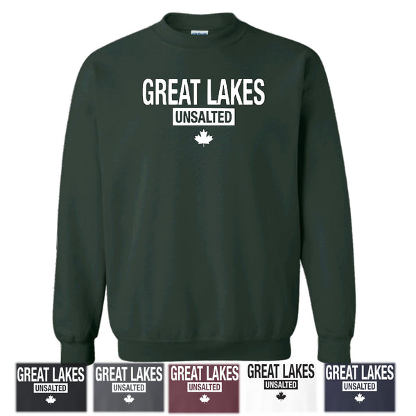 Great Lakes Maple Leaf Crewneck Sweatshirt