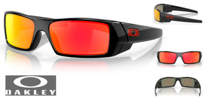 Oakley Gascan Sunglasses - Polished Black Frame/Prizm Ruby Lenses