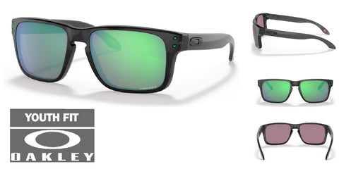 Oakley Holbrook XS Sunglasses - Black Ink Frame/Prizm Jade Lenses