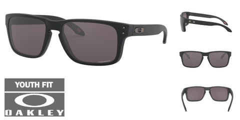 Oakley Holbrook XS Sunglasses - Matte Black Frame/Prizm Grey Lenses