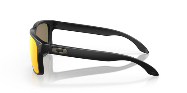 Oakley Holbrook Sunglasses - Matte Black Frame/Prizm Ruby Lenses