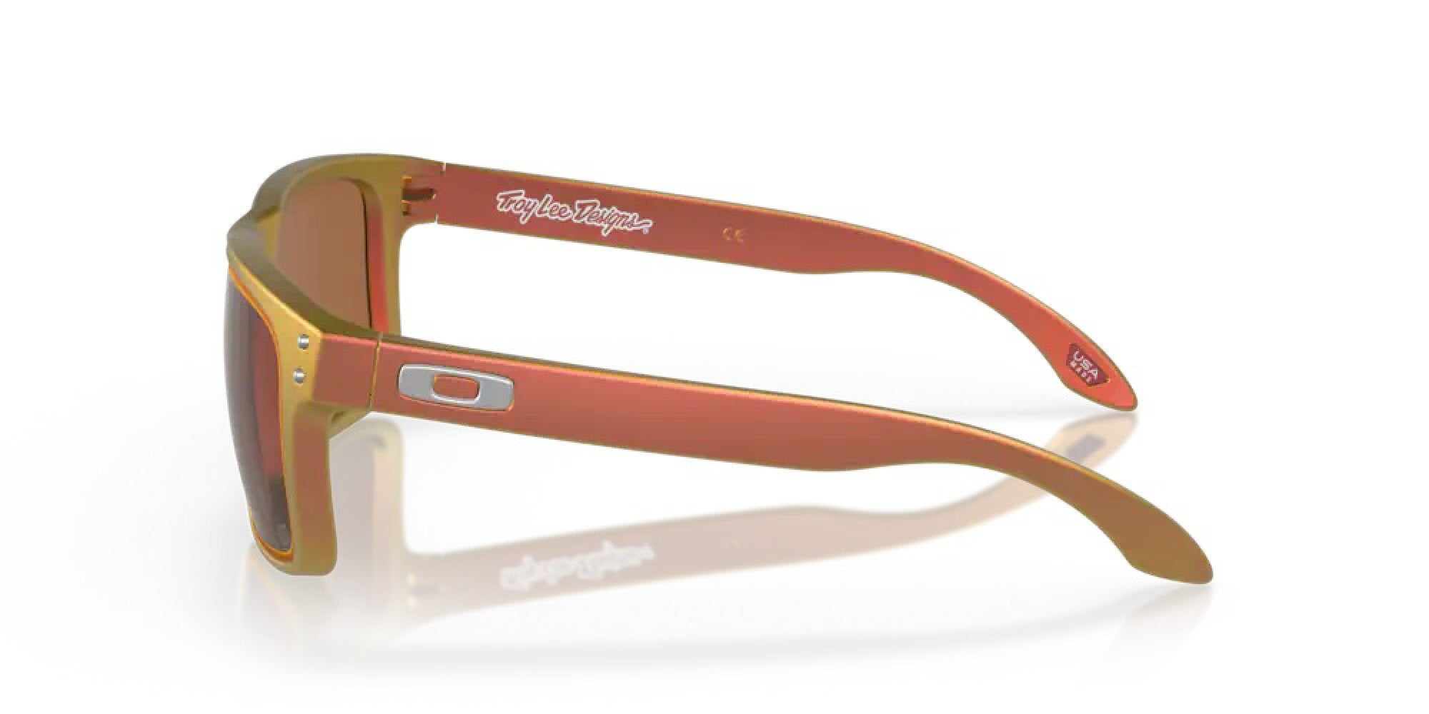 Oakley® Holbrook™ Sunglasses - Troy Lee Designs Red Gold Shift
